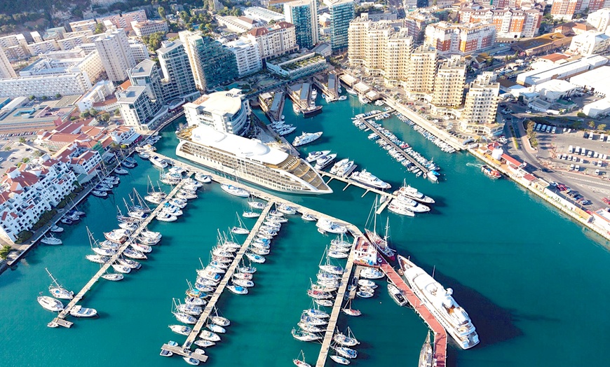 Image 2: 5* Yacht Hotel in Gibraltar