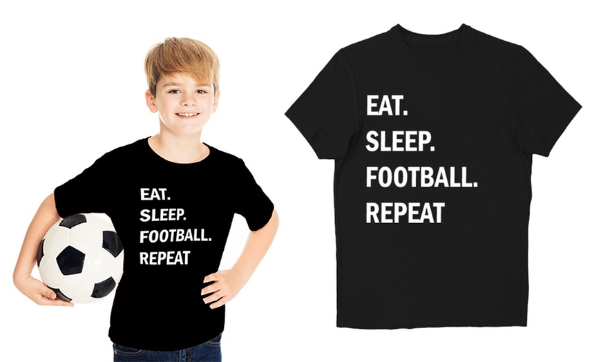 Image 2: Kids' Football T-Shirt