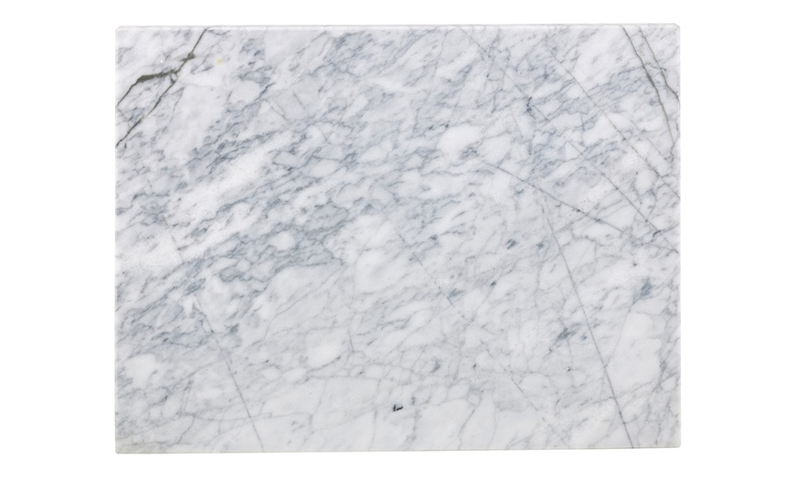 Image 2: White Marble Chopping Board