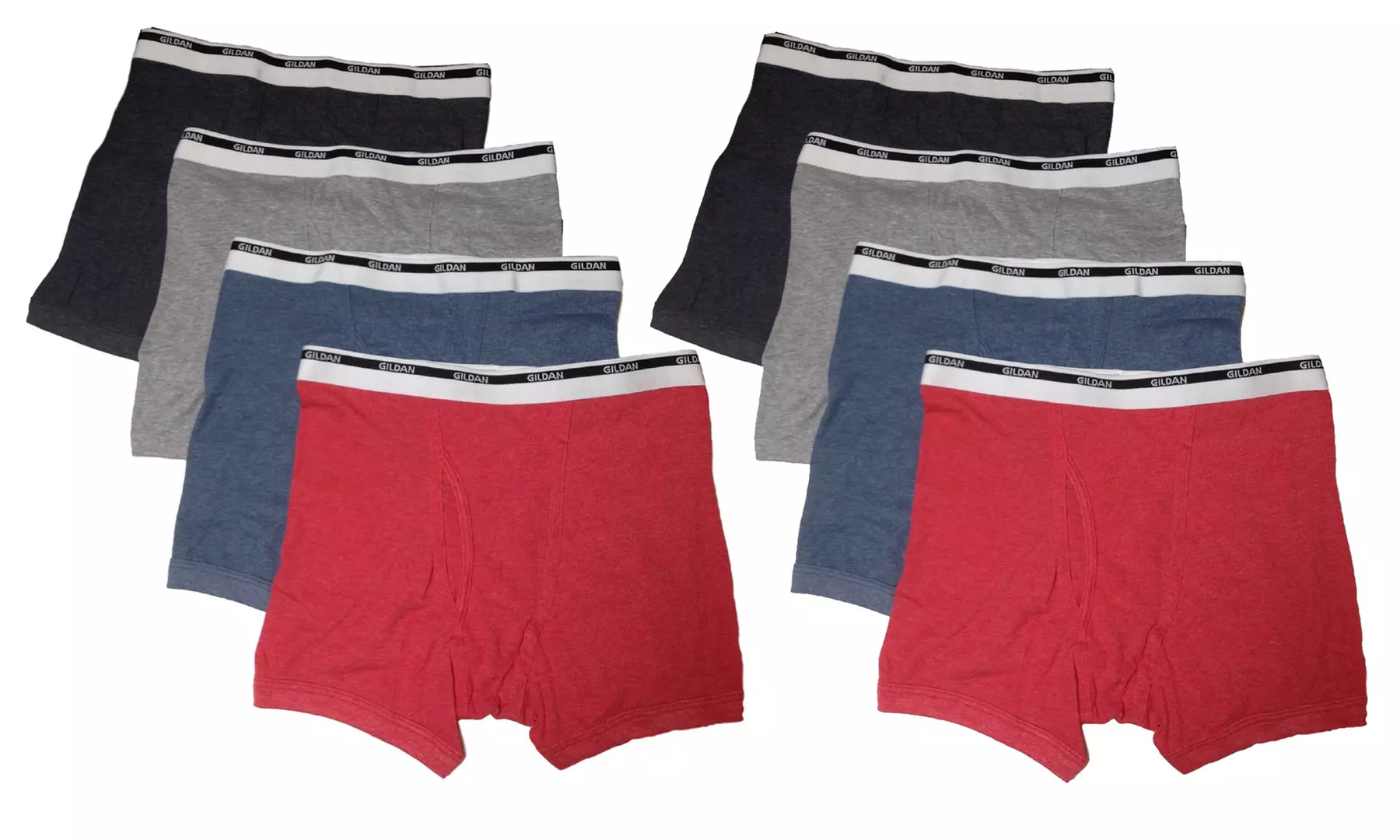Gildan Men's Premium Cotton Boxer-Briefs (8-Pack) - Primary Image