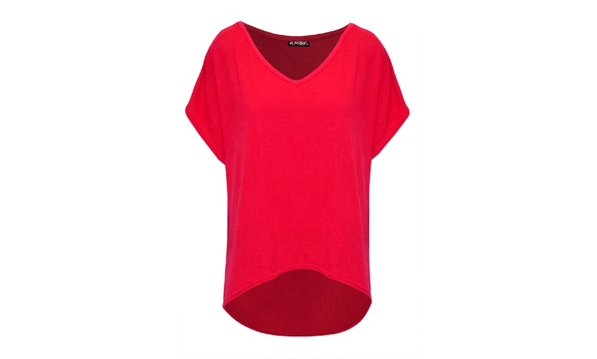 Image 6: Plain Baggy T-Shirt