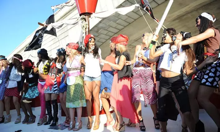 $17 for Pirate Ship Cruise Admission for One Adult at Boomerang Pirate Ship ($32 Value) - Primary Image