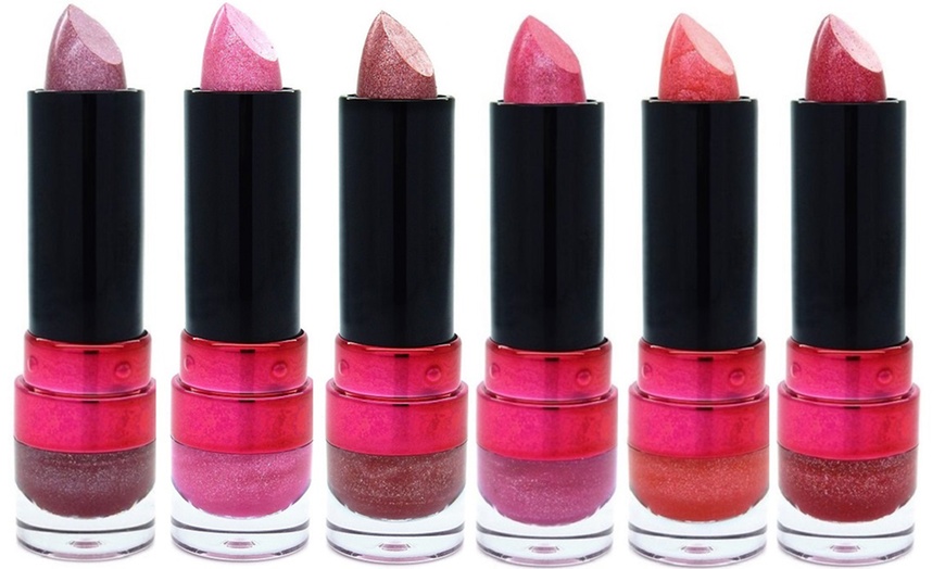 Image 2: Six-Pack of W7 Lipsticks