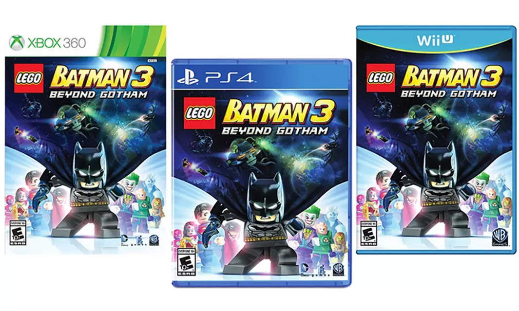 LEGO Batman 3: Beyond Gotham for PS3, PS4, PS Vita, 3DS, WiiU, Xbox One, or X360 - Primary Image