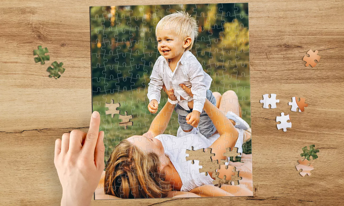Personalisiertes Foto-Puzzle mit bis zu 1000 Teilen