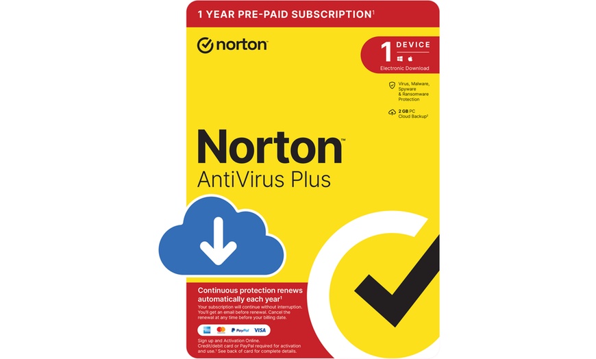 Image 5: Antivirus con suscripción de 1 año de Norton