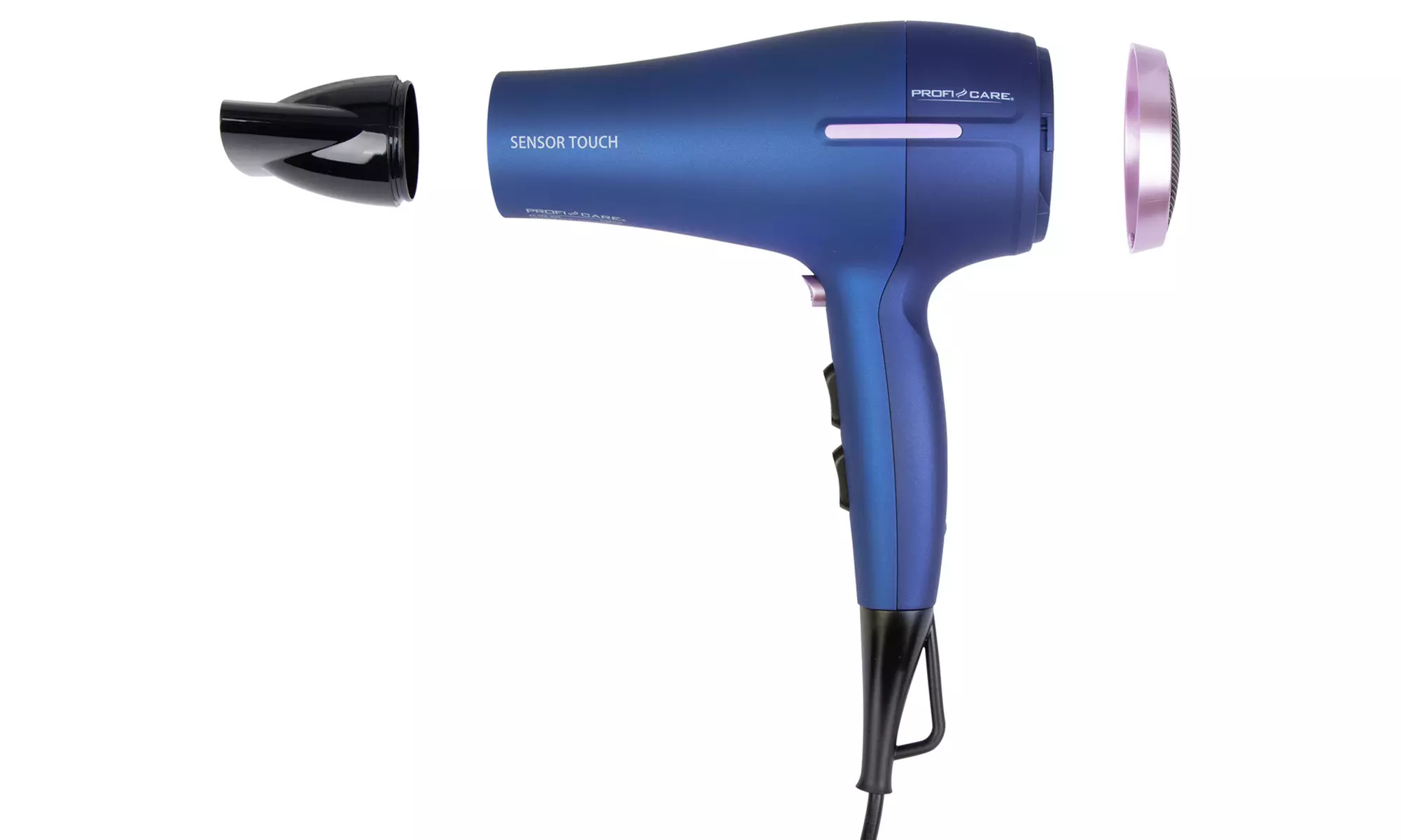 Asciugacapelli professionale con tecnologia Ion Touch Sensor da