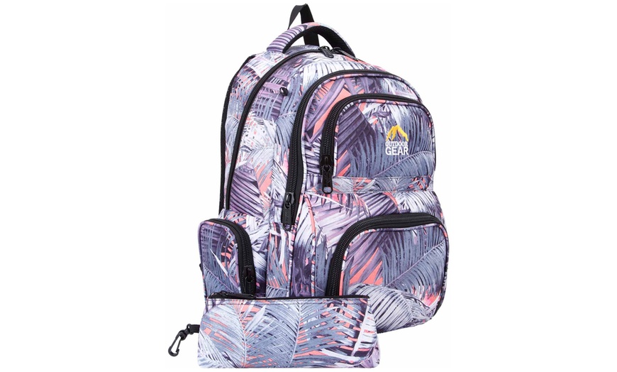 Image 8: Outdoor Backpack and Pencil Case