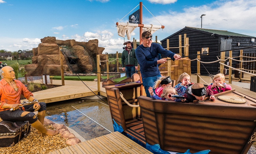 Image 7: Pirates Island Adventure Golf Entry: Child (£2.49), Adult (£3.49)