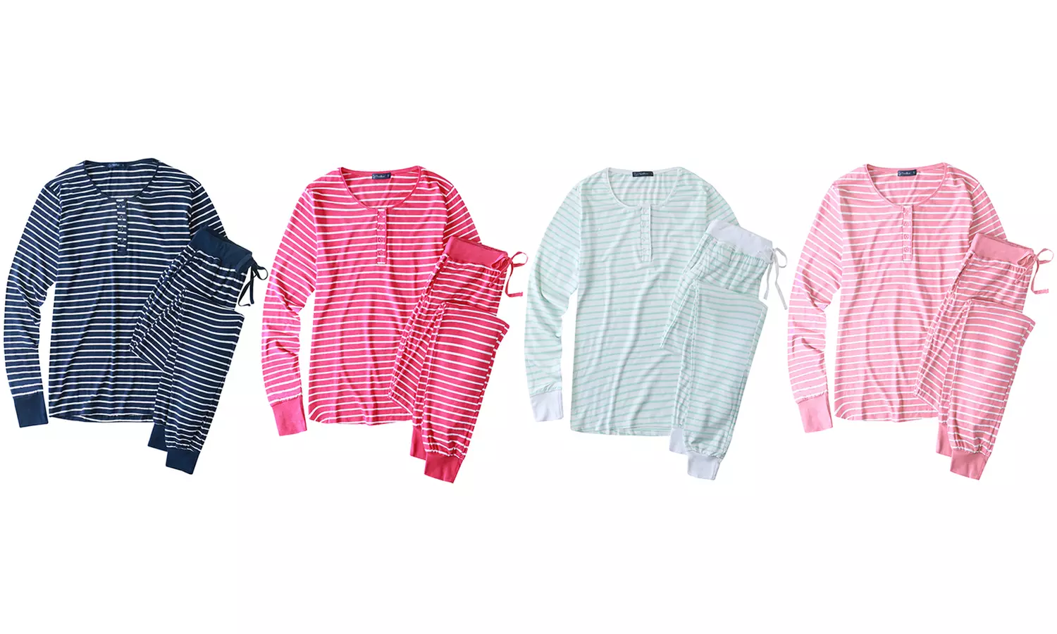 Women's Jersey Knit Pajama Set - Primary Image