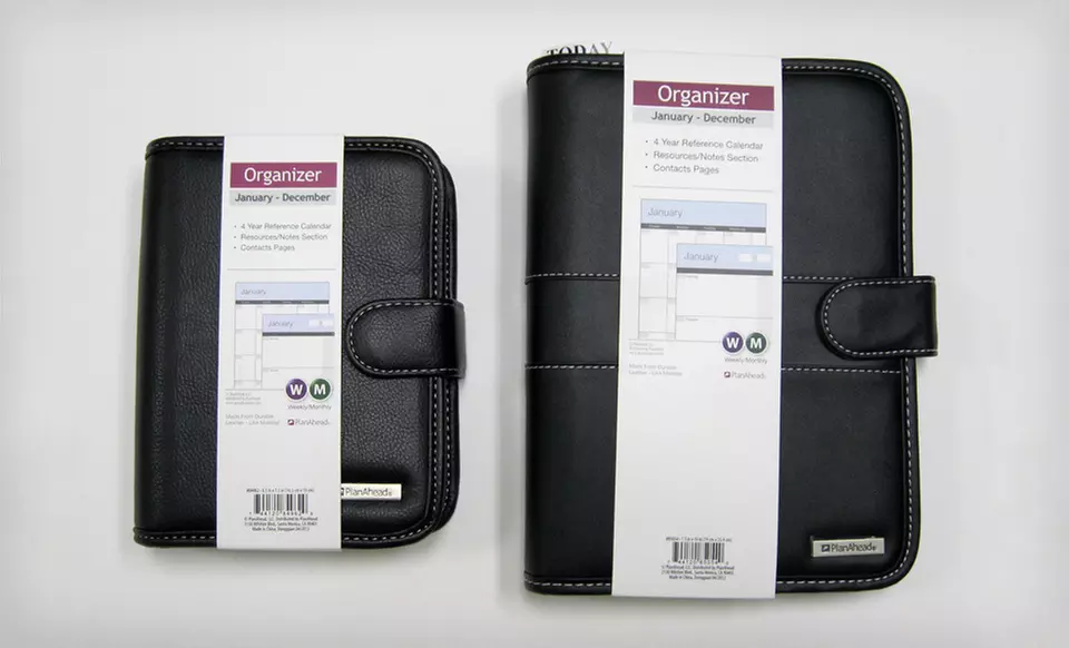 Small or Large PlanAhead Daily Planner/Organizer (Up to 26% Off). Free Returns. - Second Medium