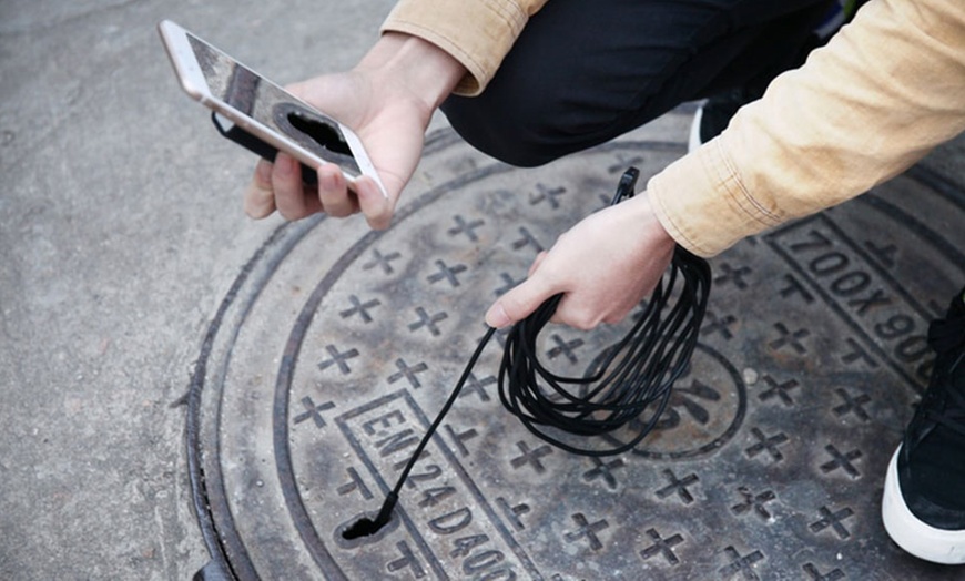 Image 2: Endoscope Wi-Fi étanche