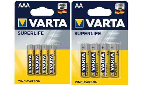 32 o 64 batterie Varta in 2 tipologie