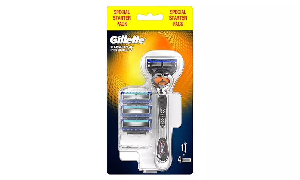Set de 1 o 2 máquinas de afeitar y 4 u 8 hojillas Gillette Fusion5 ProGlide - Primary Image