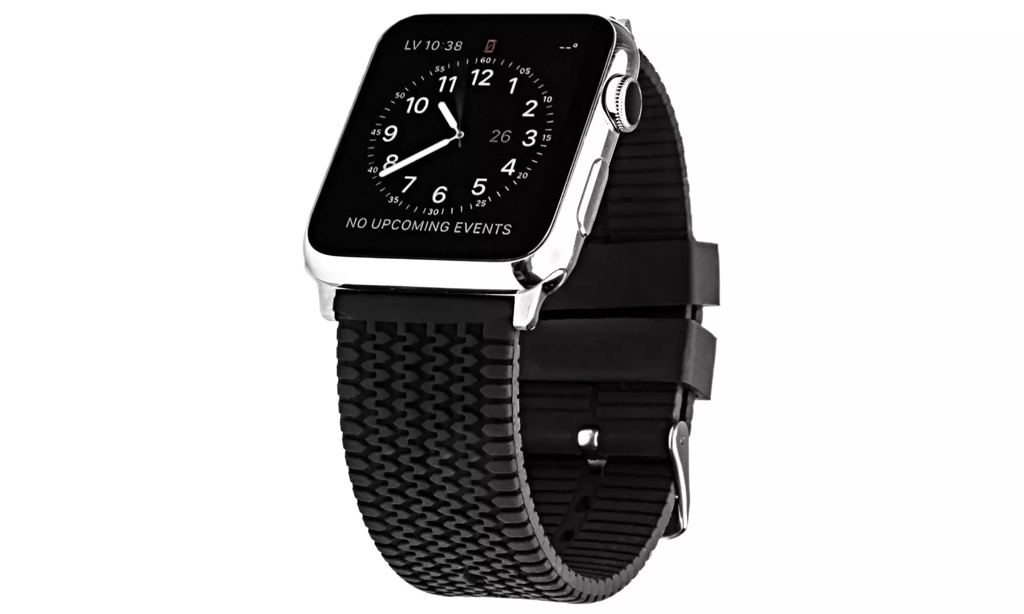 Waloo Rubber Tire Tread Apple Watch Replacement Band Series 1, 2, 3, & 4 - Second Medium