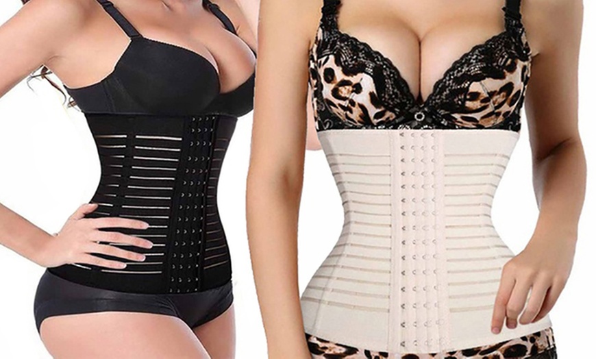 Image 1: Hourglass Waist Cincher