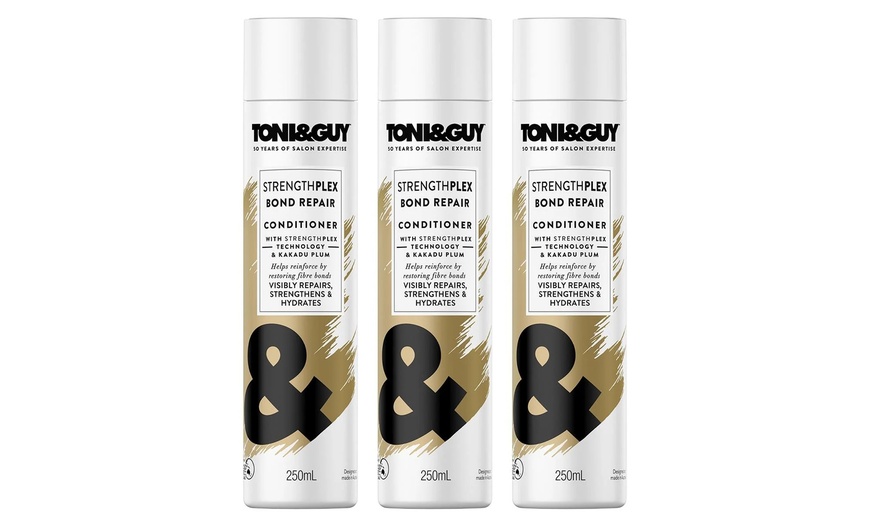 Image 4: Toni & Guy Strength Plex Bond Repair Shampoo & Conditioner