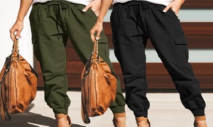 Casual Fashion Overall Trousers