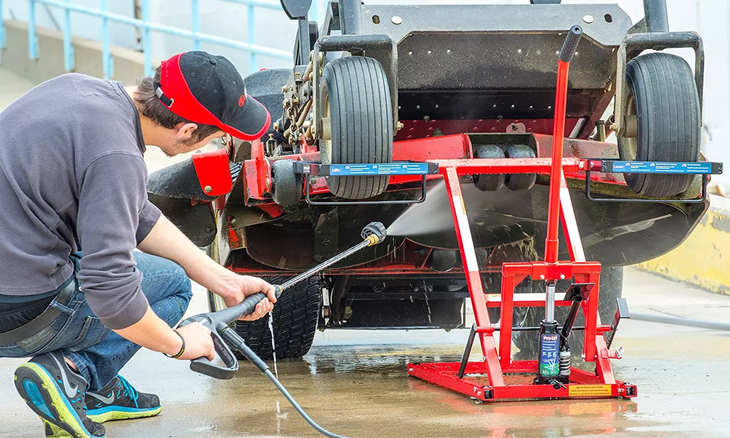 Pro Lift Lawnmower Jack Lift - Primary Image