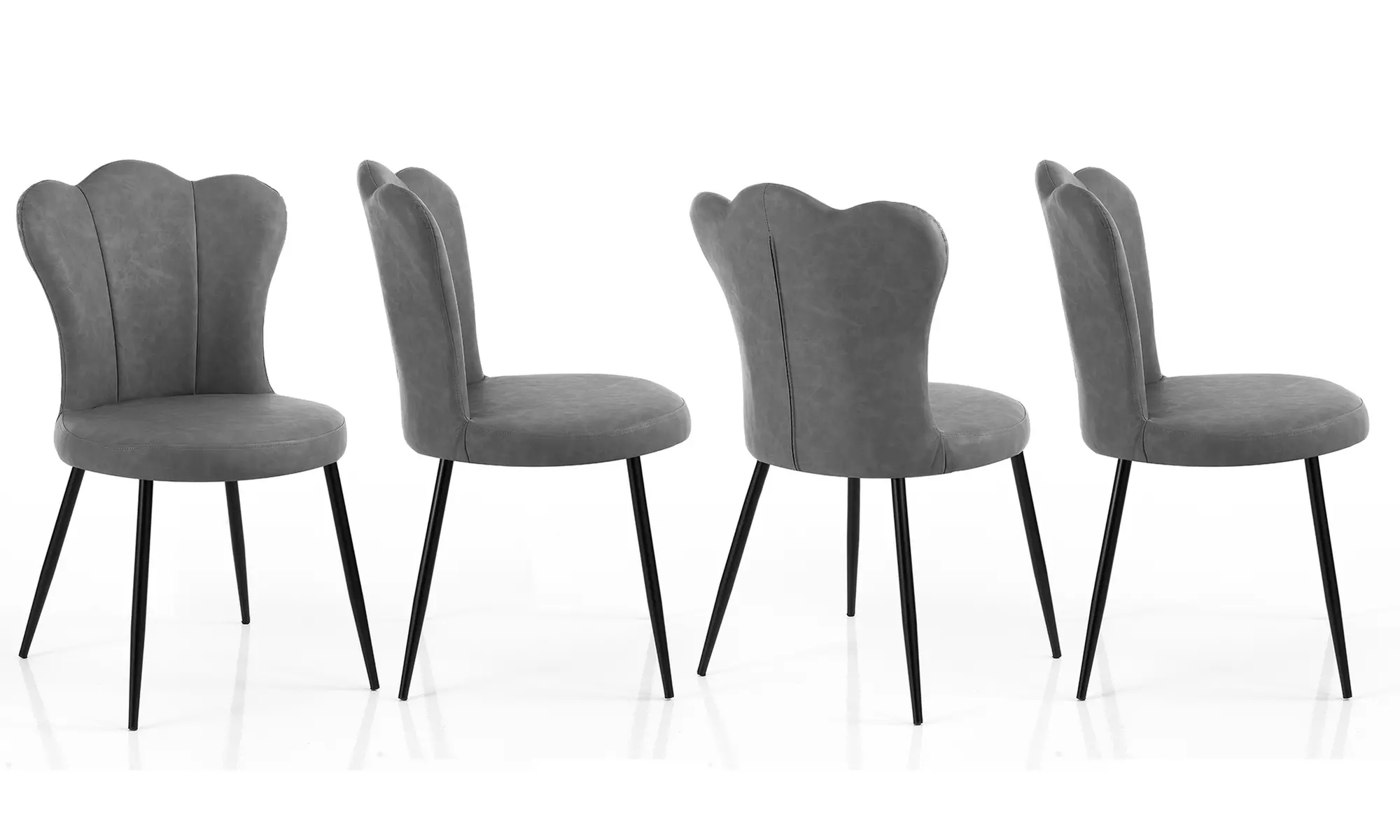 Set di 4 sedie Charlotte