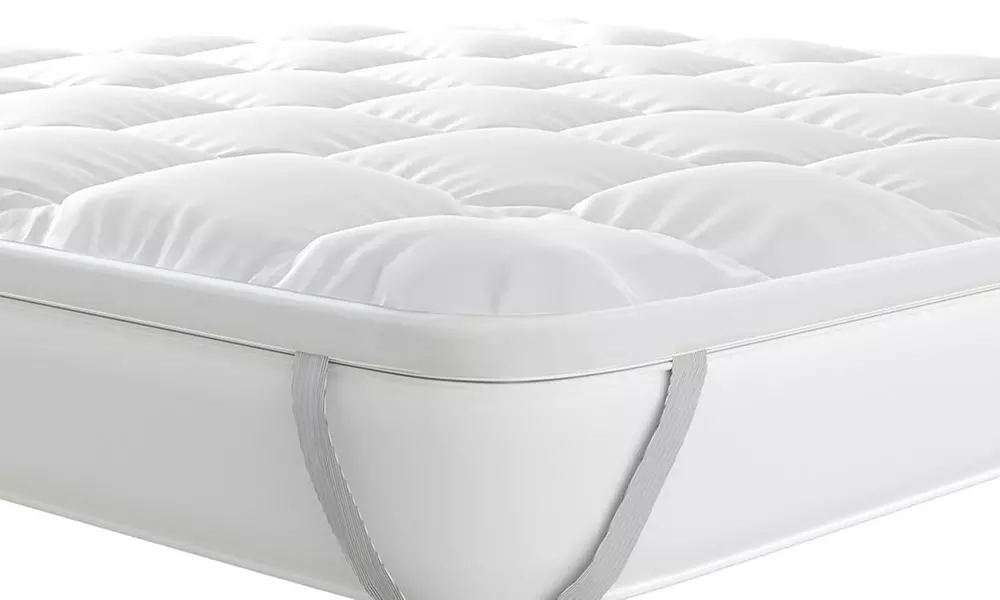 Topper Plus imbottito e trapuntato, disponibile in 4 dimensioni - Image 3