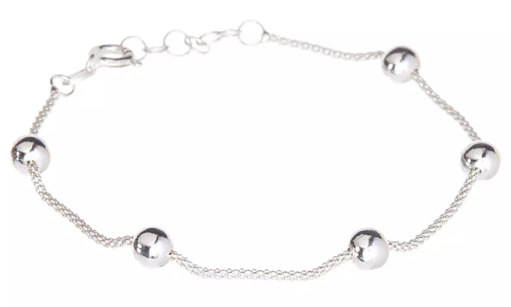 Italian Sterling Silver Bracelets - Second Medium