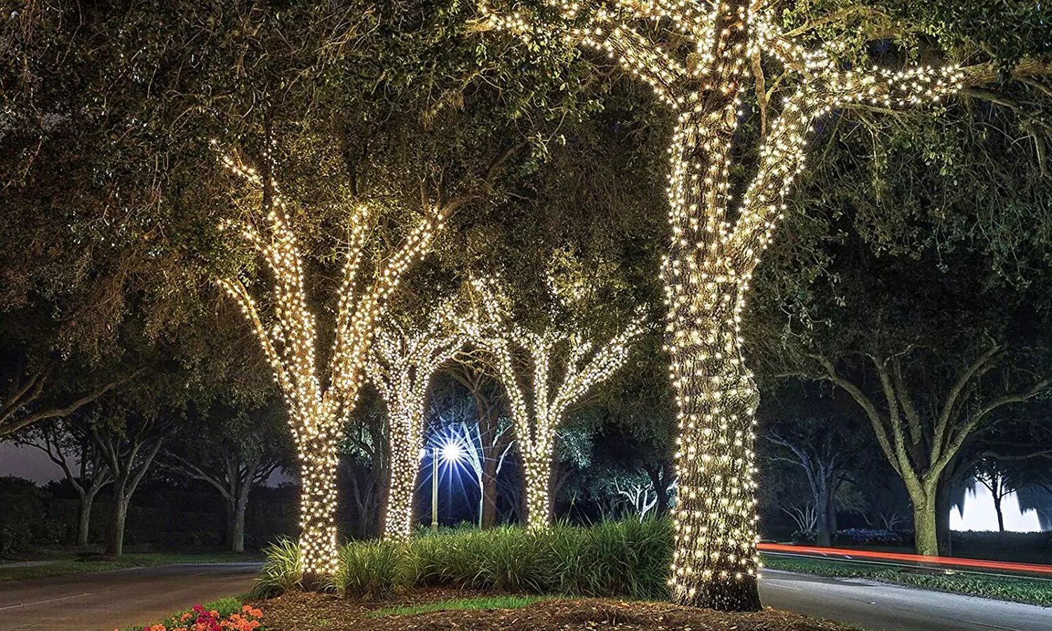 1, 2 ou 4 guirlandes LED solaire "Yogi Warm" Lumisky