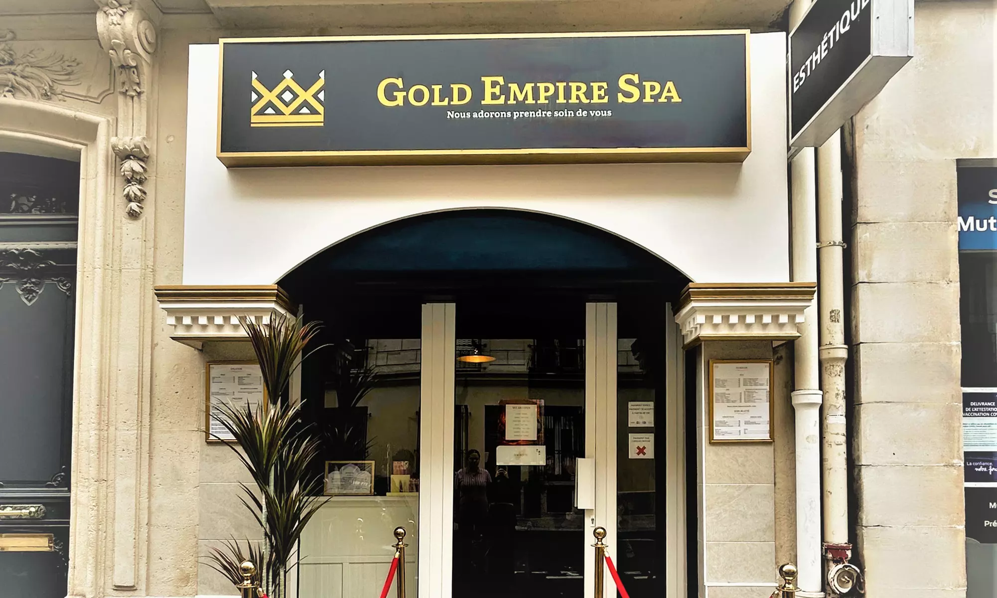 Gold Empire Spa : le cocooning capillaire au cœur de Paris