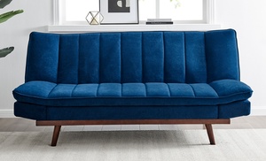 Three-Seater Velvet Sofabed