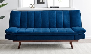  Three-Seater Velvet Sofabed 