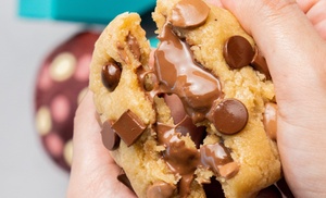 Caja de galletas de estilo americano con cookies clásicas o rellenas