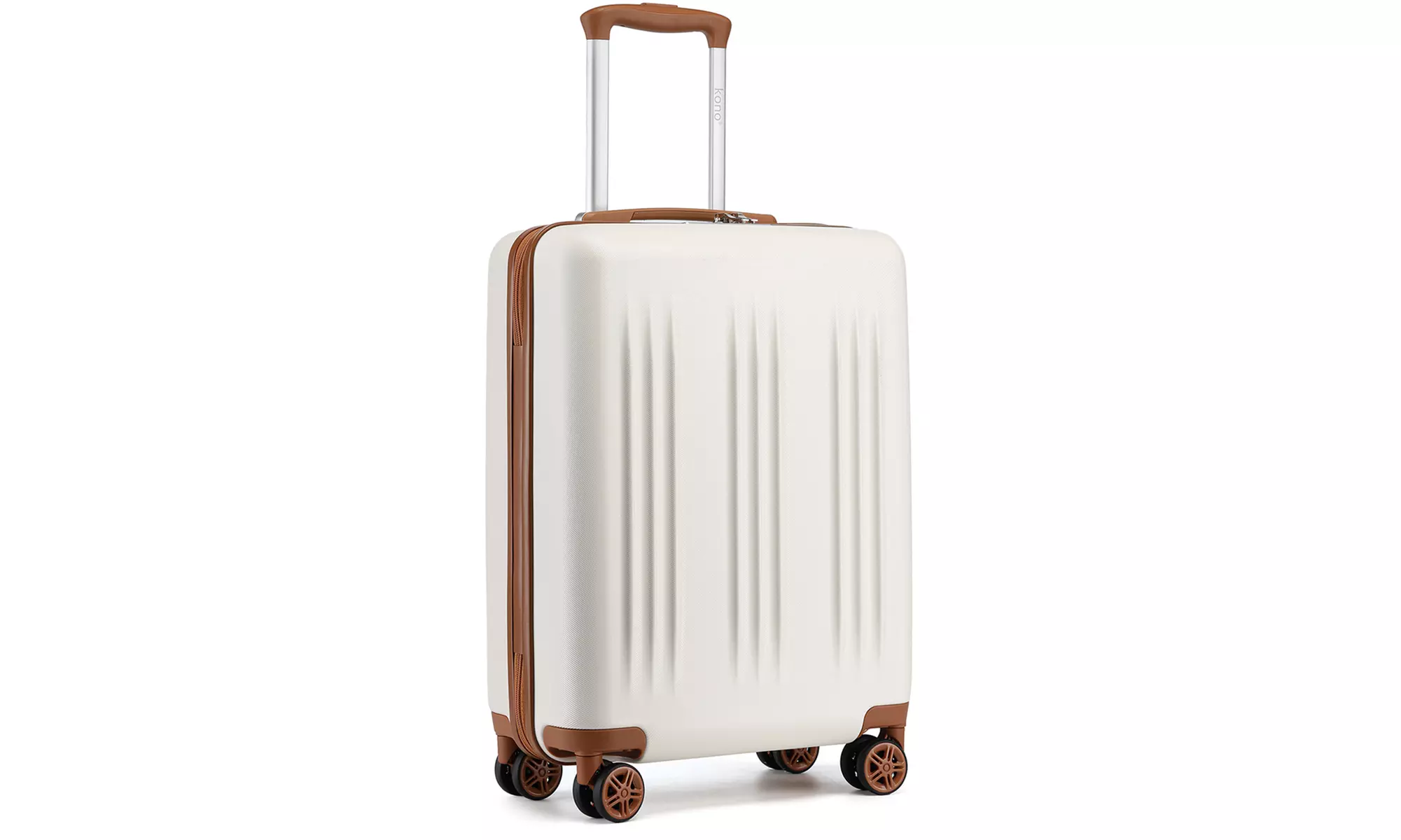 KONO One or Three Piece Four Wheels Hard Shell Suitcases