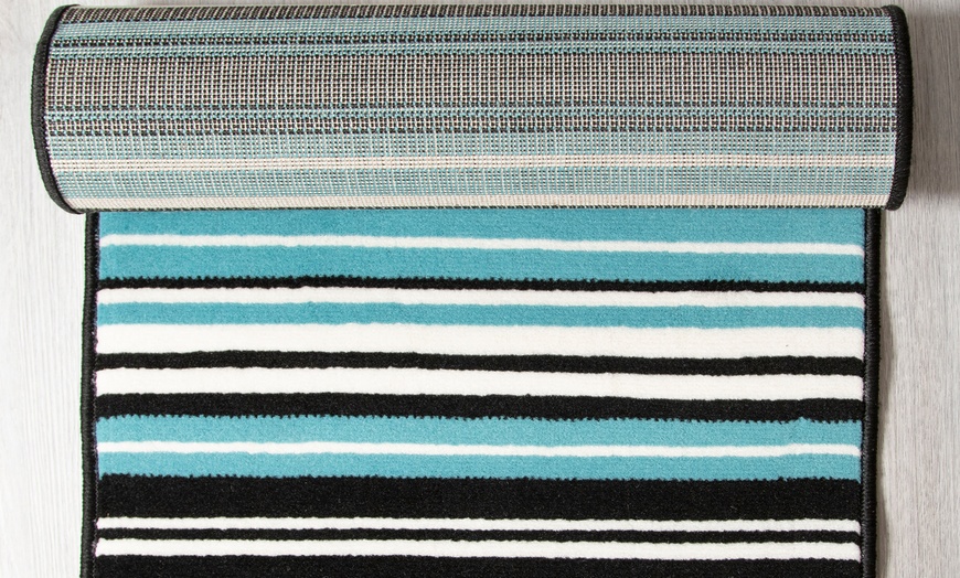 Image 13: Texas Modern Striped Runner