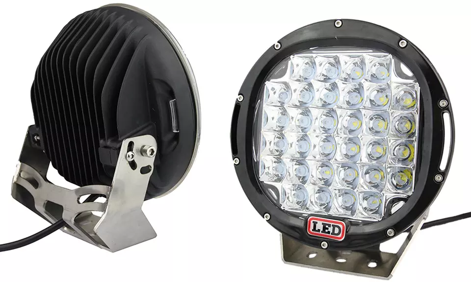 9" Round Off-Road LED Car Light - Second Medium