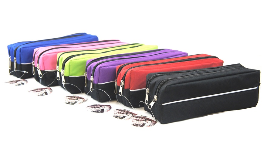 Image 8: Double-&Triple-Pocket Pencil Case