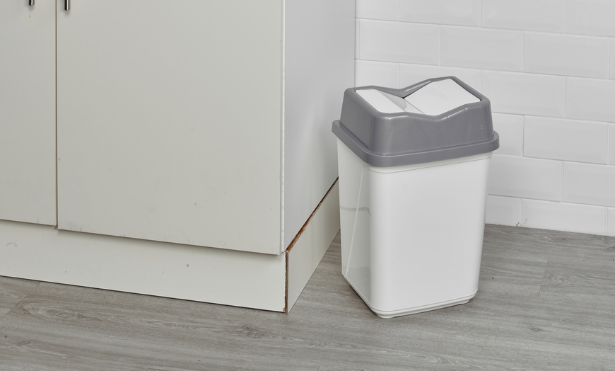 Image 9: Plastic Kitchen Waste Bins