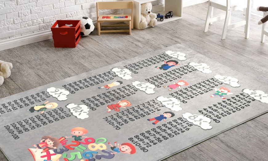 Image 1: Multiplication Table Mat