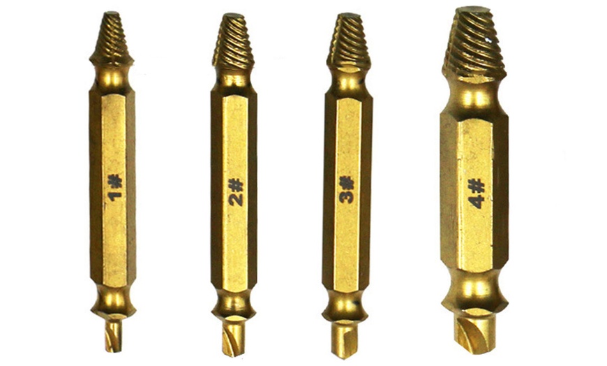 Image 14: Screw Extractor Drill Bits Set