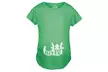 Crazy Dog T-Shirts Special Delivery Christmas Maternity T-Shirts. Plus Sizes Available - Second Medium