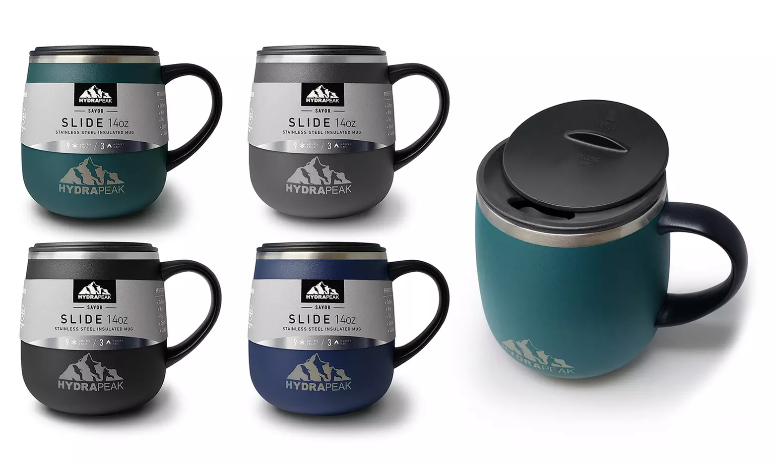 HydraPeak Insulated Coffee Mug (14Oz.) - Primary Image