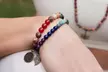 1x oder 2x Chakra-Armband mit Edelsteinen im Design nach Wahl - Second Medium