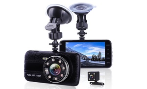 HD Widescreen Dual Dash Cam