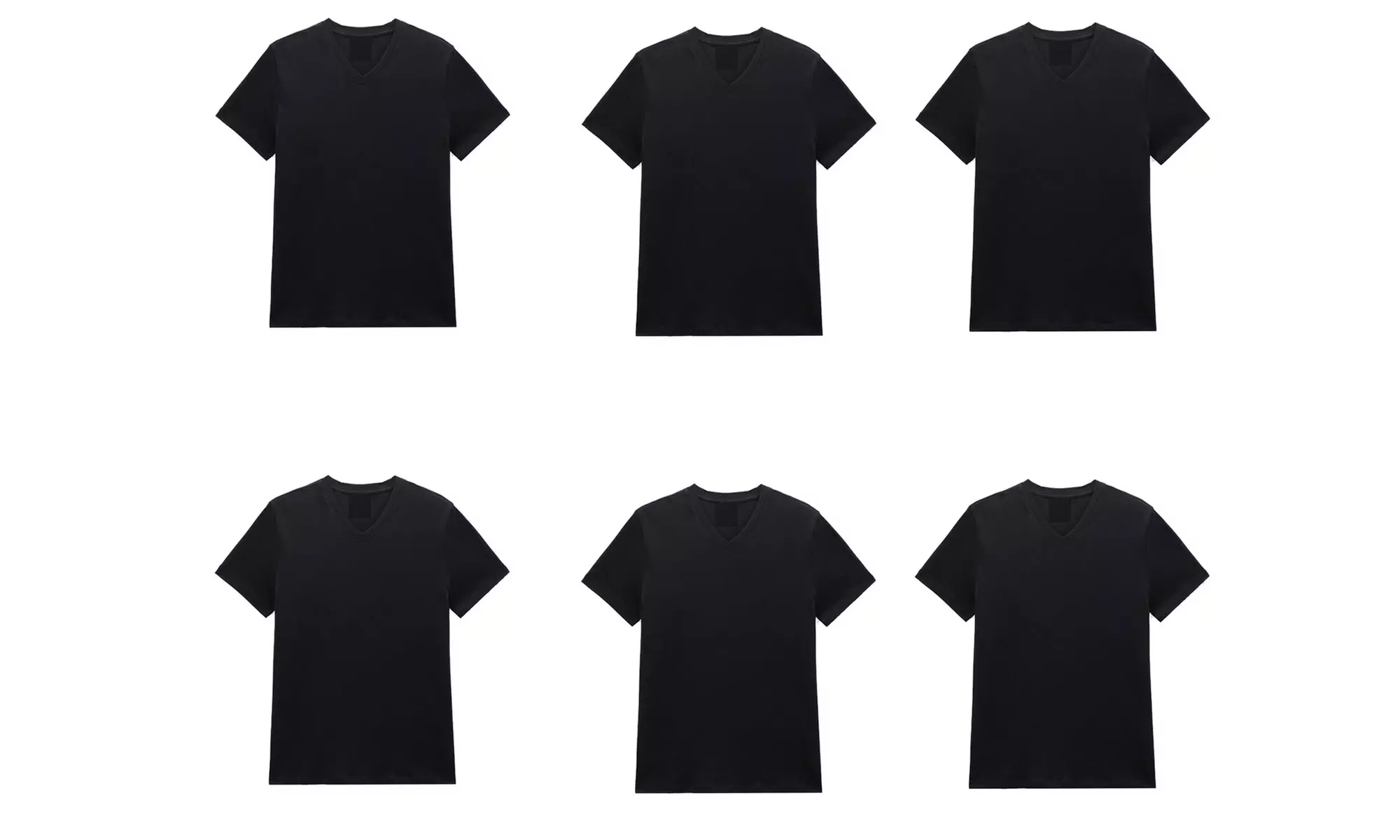 6er-Set Giefetti Underwear Herren-T-Shirts