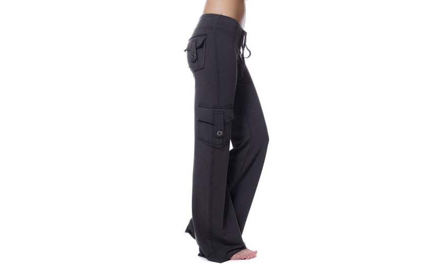 Image 3: Stretchy Cargo Pants