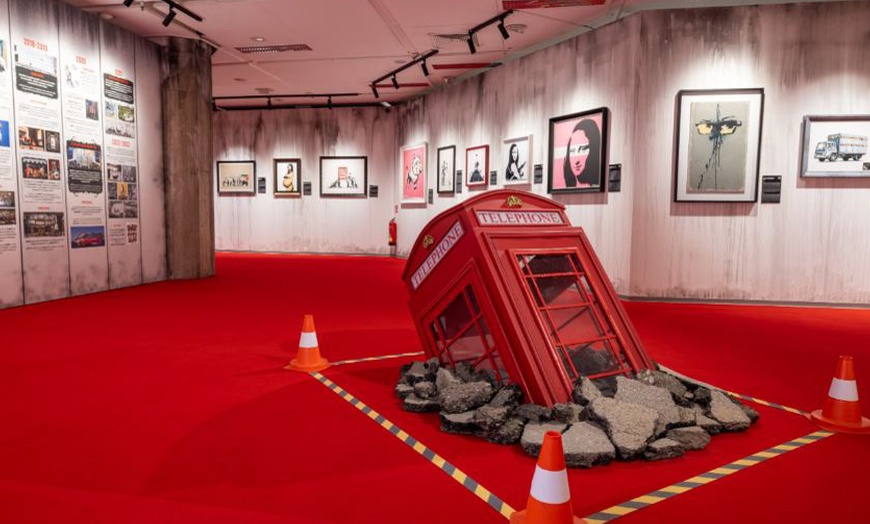 Image 2: 1 Ticket für "House of Banksy"  in Leipzig vom 13. Okt. bis 19. Dez.