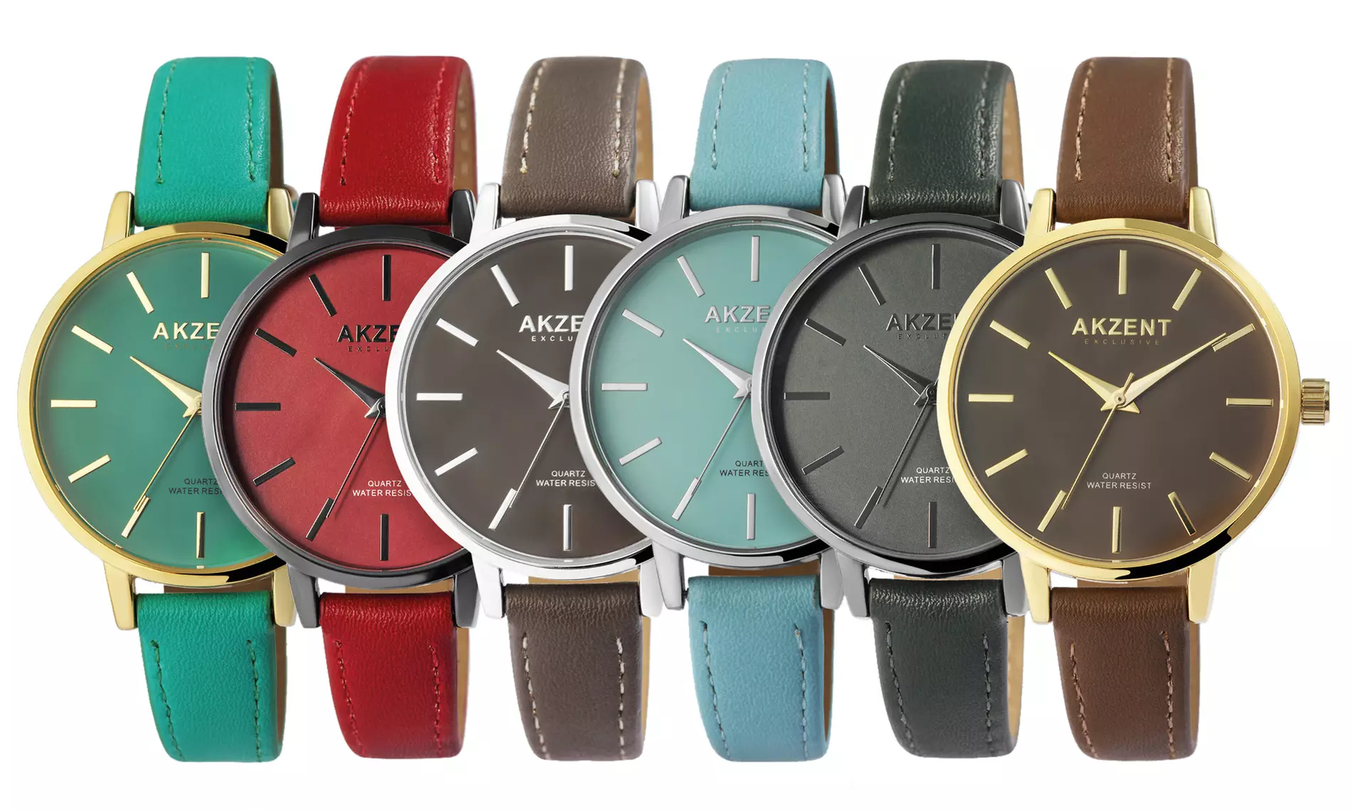 1 ou 2 montres-bracelets analogiques de Akzent, pour femme - Primary Image