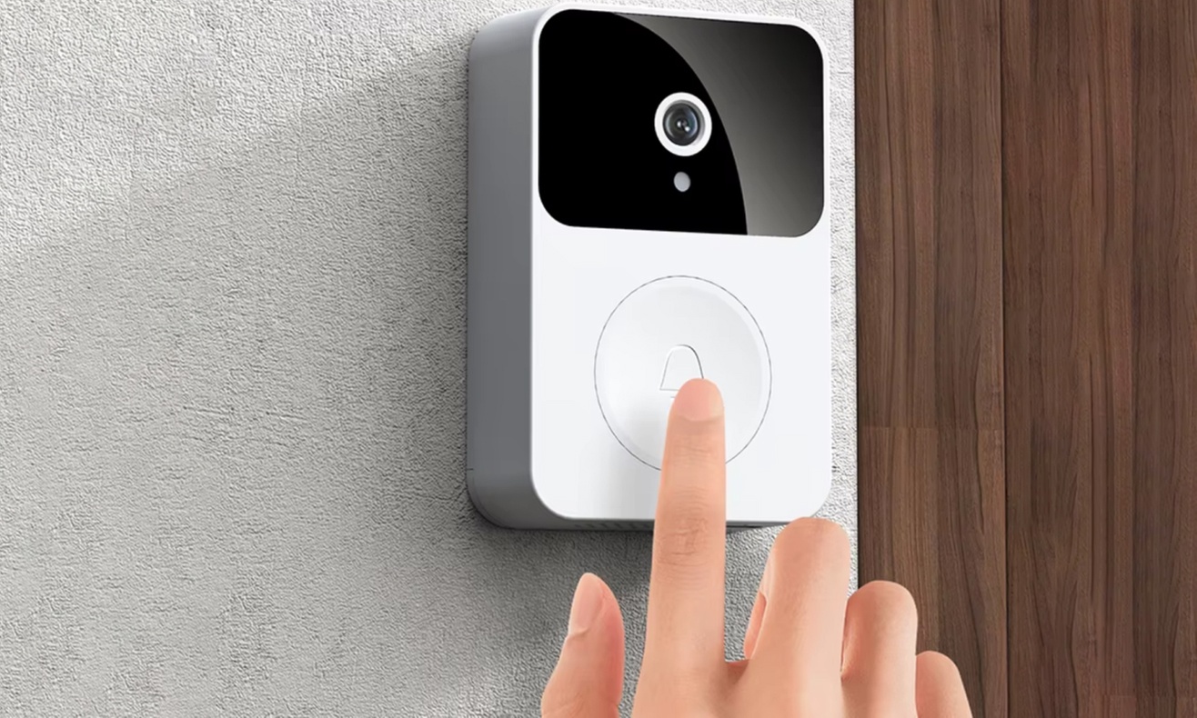 Sonnette sans fil avec caméra HD Wifi vidéo étanche 1080P HD