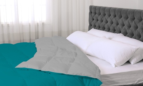 Piumino estivo doubleface in microfibra disponibile in vari colori e 2 misure