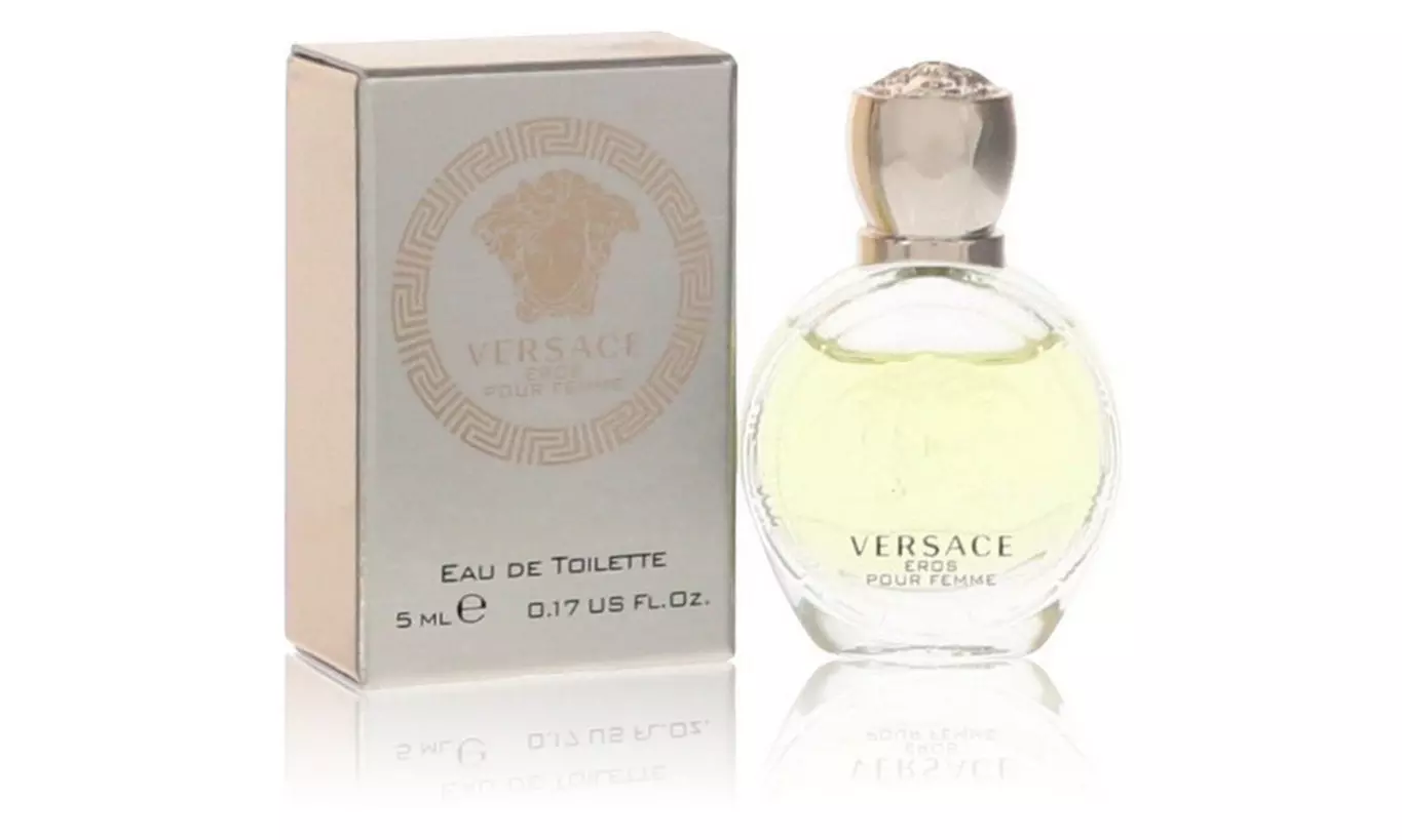 Versace Eros Pour Femme Eau de Toilette 0.17 Fl. Oz. MINI SPLASH