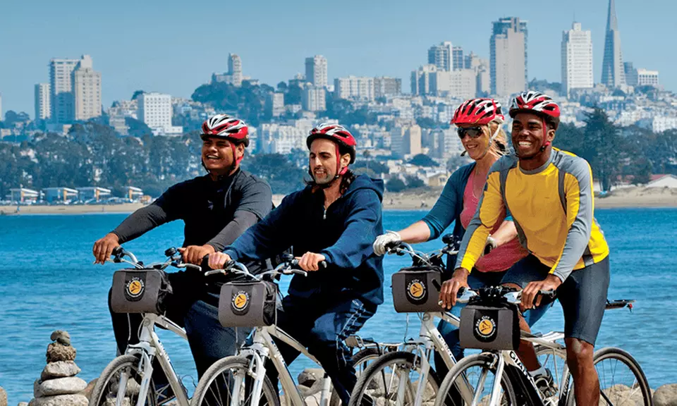 All Day Bike Rentals or Three-Hour Guided Bike Tour for Two from Bay City Bike (Up to 50% Off)  - Primary Image